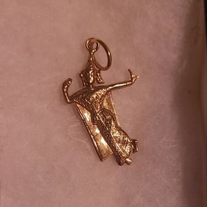 Vintage Thai Dancer Charm
